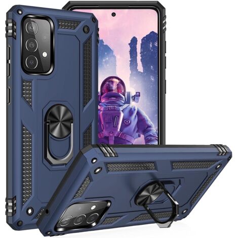 FUNDA RESISTENTE PARA SAMSUNG GALAXY A52/A52 5G AZUL MARINO (1/5)