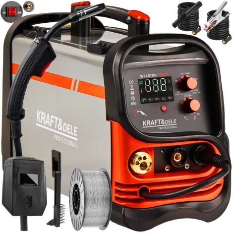 MÁQUINA DE SOLDADURA MIG/MMA/TIG CON GAS IGBT/SIN GAS KD1883