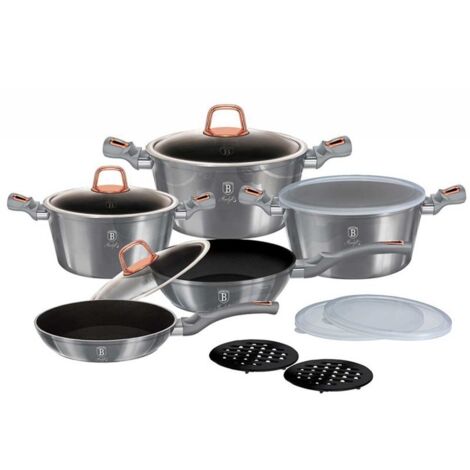 JUEGO DE BATERÍA DE COCINA MOONLIGHT BERLINGER HAUS BH-7033 (1/5)