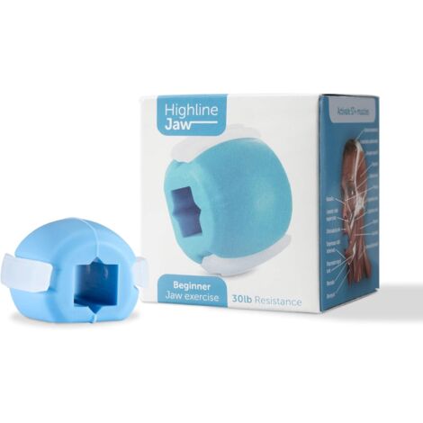 EJERCICIO DE MANDÍBULA AZUL MODELADOR FACIAL RESISTENCIA 13,5 kg