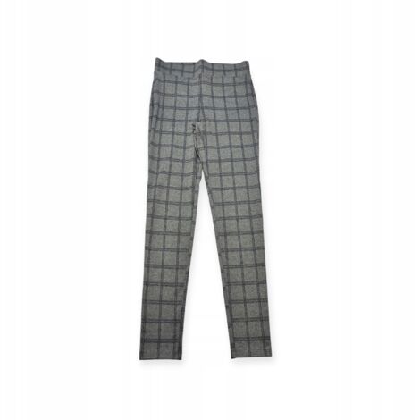 Leggings grises a cuadros para mujer LOFT S (1/3)