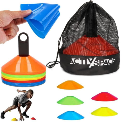Conos de entrenamiento Platos flexibles tipo hongo 50 uds