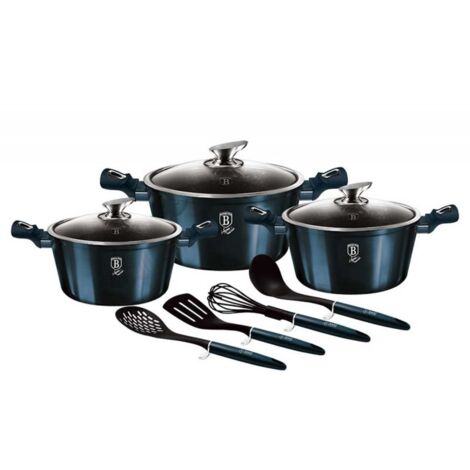 BATERÍA DE COCINA DE GRANITO BERLINGERHAUS AQUAMARINE BH-6152 (1/5)
