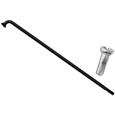 Radios de bicicleta SAPIM Leader negros 2 x 274 mm.