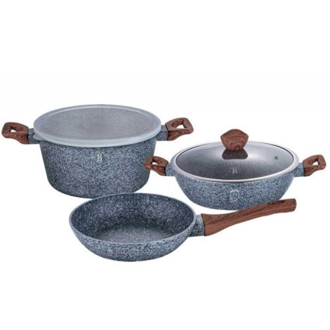 JUEGO DE BATERÍA DE COCINA DE GRANITO BERLINGER HAUS BH-7060 (1/5)