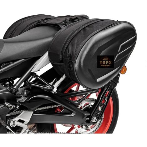 BOLSAS PARA MOTO MALETAS LATERALES CORREAS PARA CUBIERTAS 38L - 58L hIT TopX