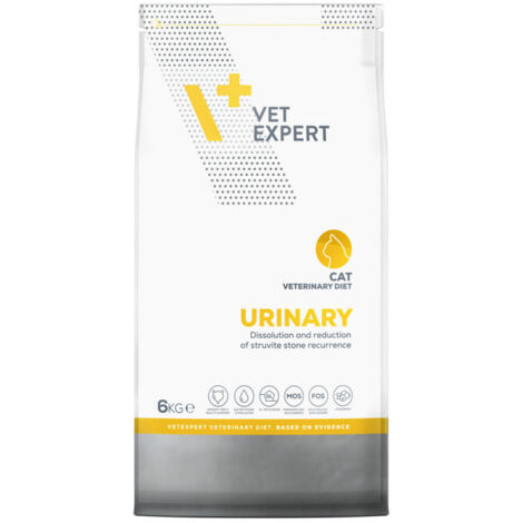 Dieta urinaria veterinaria VetExpert para gatos de 6 kg (1/5)