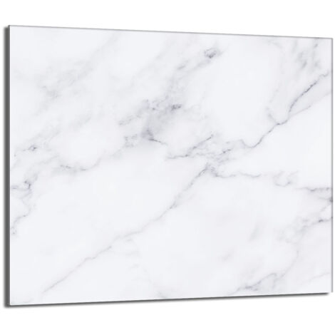 Protector de cristal para encimera de cocina 60x52 Mármol
