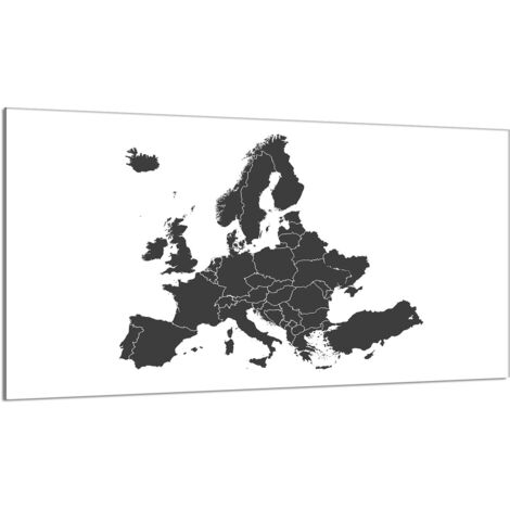 Placa protectora de vidrio para estufa 90x52 Mapa (1/5)