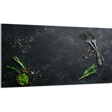 Placa protectora de vidrio para estufa 90x52 Cocina (1/5)