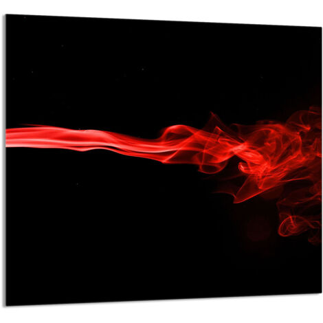 PANEL DE VIDRIO PARA COCINA 65x60 Negro