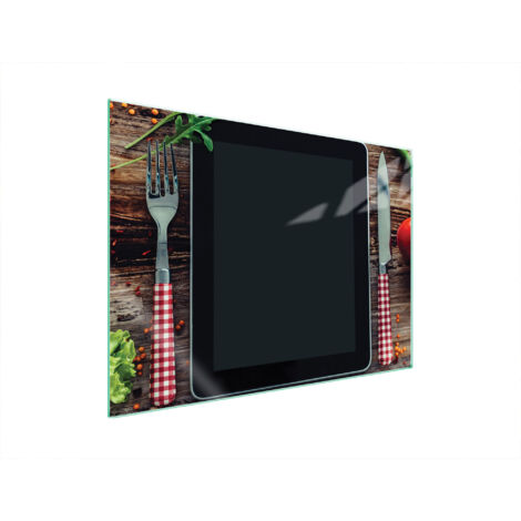 PLACA PROTECTORA DE VIDRIO PARA ESTUFA 70x52 COCINA (1/5)