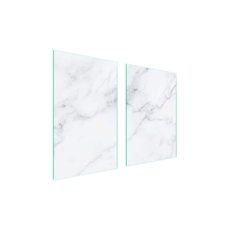 TABLERO PROTECTOR DE VIDRIO PARA COCINA 65x52 MÁRMOL (1/5)