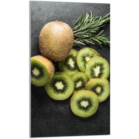 Tabla de cortar de vidrio 30x52 Kiwi (1/5)