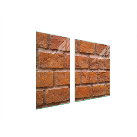 PLACA PROTECTORA DE VIDRIO PARA ESTUFA 90x52 LADRILLO