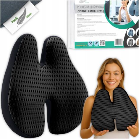 Cojín lumbar ortopédico para coche, oficina, silla Medi Sleep (1/5)