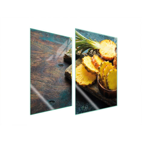 PLACA PROTECTORA DE VIDRIO PARA COCINA 2x35x52 PIÑA (1/5)