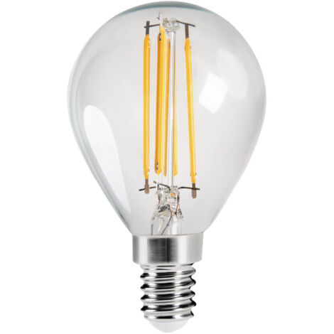 Bombilla LED FILAMENTO E14 4,5W blanco cálido Kanlux 29624 (1/4)