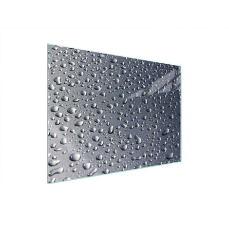 PLACA PROTECTORA DE VIDRIO PARA ESTUFA 70x52 GOTAS