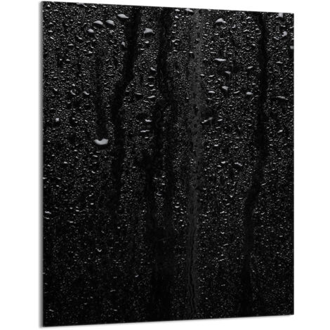 Tabla de cortar de vidrio 40x52 negra