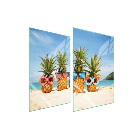 PLACA PROTECTORA DE VIDRIO PARA COCINA 2x35x52 PIÑA (1/5)