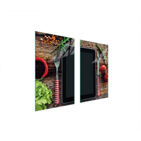 PLACA PROTECTORA DE VIDRIO PARA ESTUFA 75x52 COCINA (1/5)