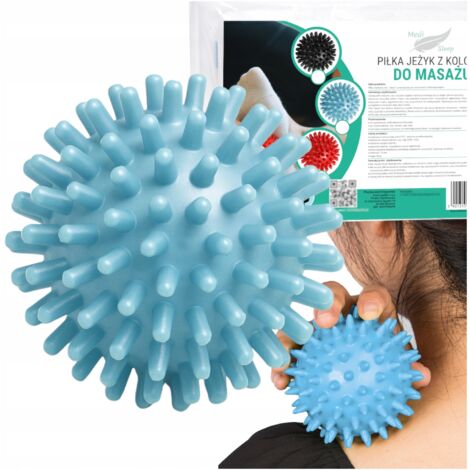 PELOTA DE REHABILITACIÓN CON PINCHOS, PELOTA DE MASAJE SENSORIAL DURO