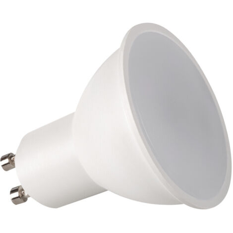 Bombilla LED lechosa GU10 8W color luz fría Miledo 31238