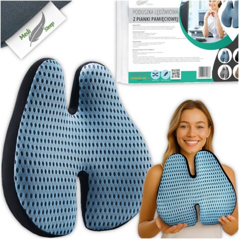 Cojín lumbar ortopédico para coche, oficina, silla Medi Sleep (1/5)
