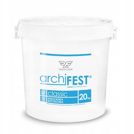 ARCHIFEST clásico 20 kg hormigón arquitectónico, FESTFLOOR Blanco Crema