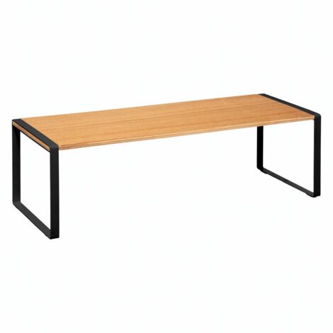FIVE Estante de Madera, 50.5x8x15 cm - Negro