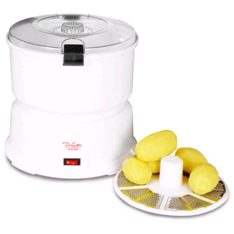 Peladora eléctrica de patatas con centrifugadora de ensalada - 1 kg de patatas - 2 minutos