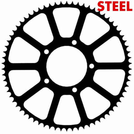 Piñón de acero Stunt 70t-525 Honda CBR 600F F2 F3 F4 (1997-2000) CB CBF 600 650 (1998-2018) 900RR