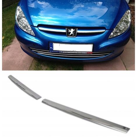 PEUGEOT 307 SW HB MOLDURAS DE PARRILLA CROMADAS Cromadas (1/5)