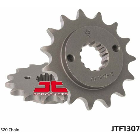 Piñón de transmisión delantero Kawasaki ZX6R 636 (2003-2006) (SUNF-397 JTF 1307) - 15t-520 (1/2)