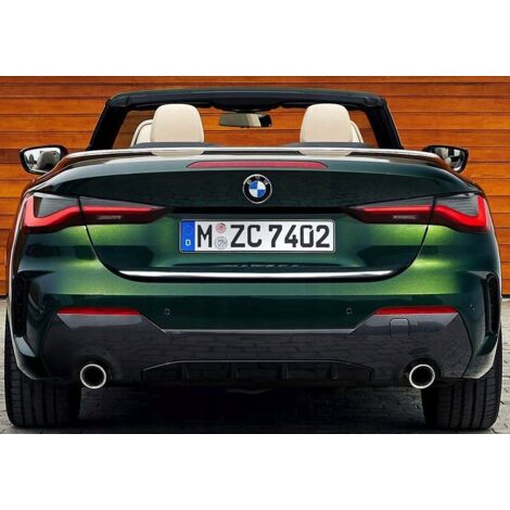 Moldura cromada para portón trasero de BMW 4 Convertible 2020+ (1/5)
