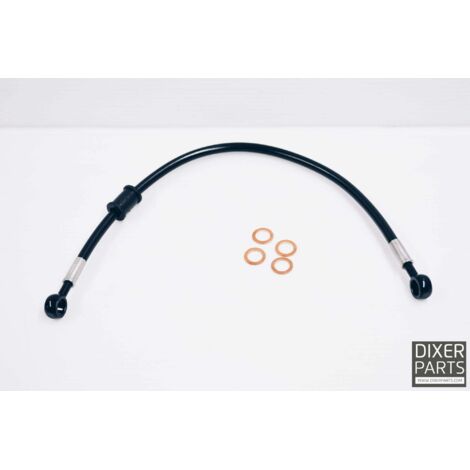 Manguera de freno trenzada de acero de 33 cm para BMW K75 K100 K1100 para juegos de piezas Dixer