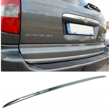 Moldura cromada del maletero de la Chrysler Caravan (1/5)