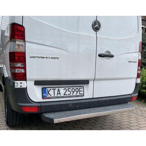 Mercedes Sprinter W906 TIRA CROMADA PARACHOQUES TRASERO