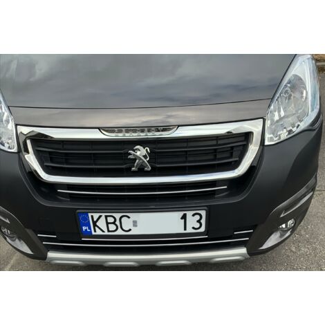 Molduras cromadas para parachoques de parrilla PEUGEOT PARTNER