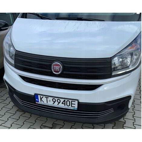 FIAT TALENTO - Molduras de rejilla para parachoques cromadas