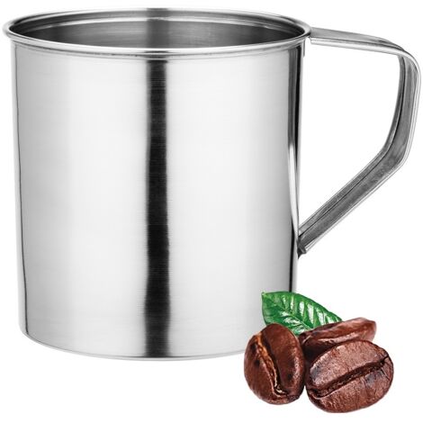 Taza de acero NDZ, acero inoxidable, 11 cm, 0,9 l, 900 ml (1/3)