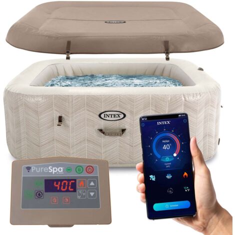 SPA hinchable con hidromasaje para 6 personas INTEX 28472