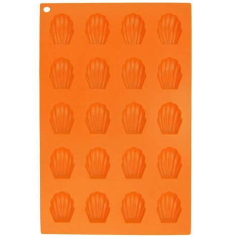 Cortador de galletas de silicona naranja SILLINIE (1/5)