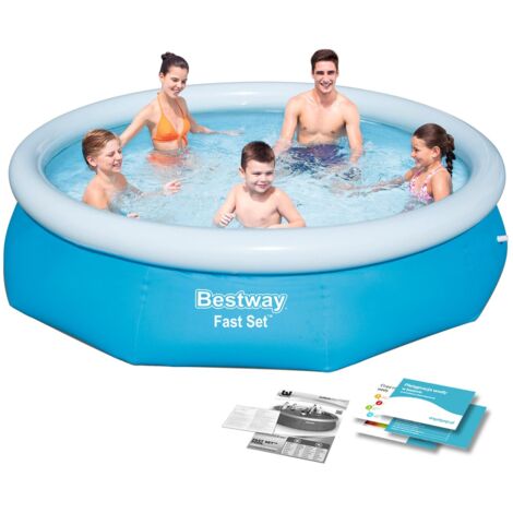 Piscina de expansión para jardín Bestway 57266 de 305 x 76 cm