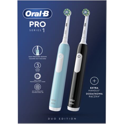 Cepillo de dientes eléctrico recargable Oral-B Pro Series 1 Duo para ...