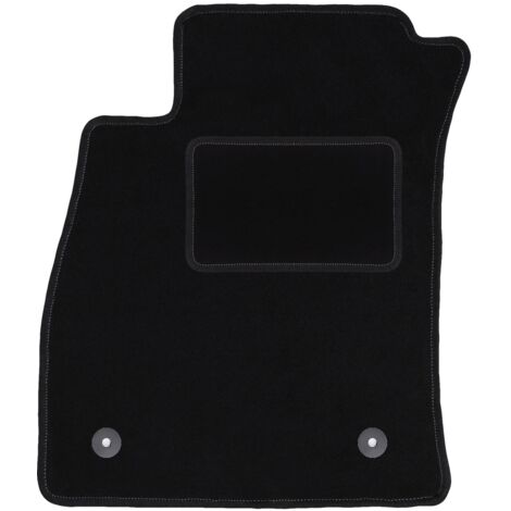 Alfombrilla de conductor negra para Nissan Juke F15 crossover (2010-2017)