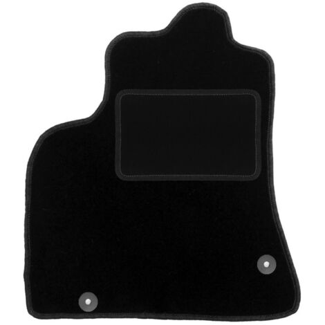 Alfombrilla de conductor negra para Peugeot Partner II Tepee (2008-2018)