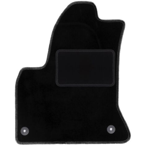 Alfombrilla de conductor negra para Citroën C4 Grand Picasso 7 plazas (2006-2013)
