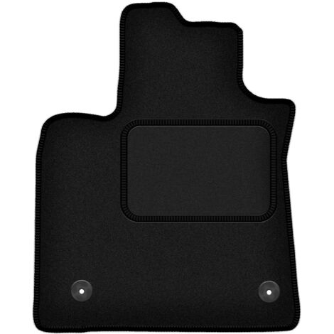 Alfombrilla de conductor negra para Dacia Sandero III hatchback (2021-)